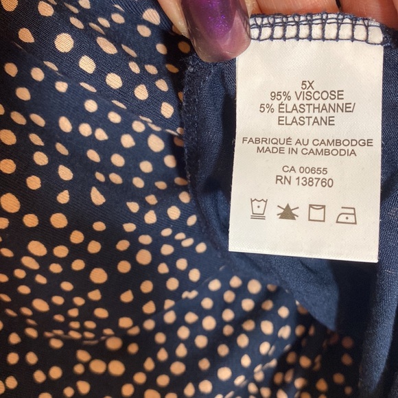 Soft Flowy Top ~ 5X - Picture 5 of 5